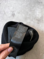 F/W 2023 Ann Demeulemeester Wilmar "Holy" Wool Cashmere Hats Blasck Unisex