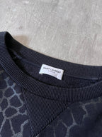 F/W 2015 Saint Laurent Paris by Hedi Slimane Reflective Animal Print Sweatshirt Black Men - L