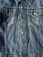 2000s Helmut Lang Classic 2 Pocket Denim Jacket Blue Men - M