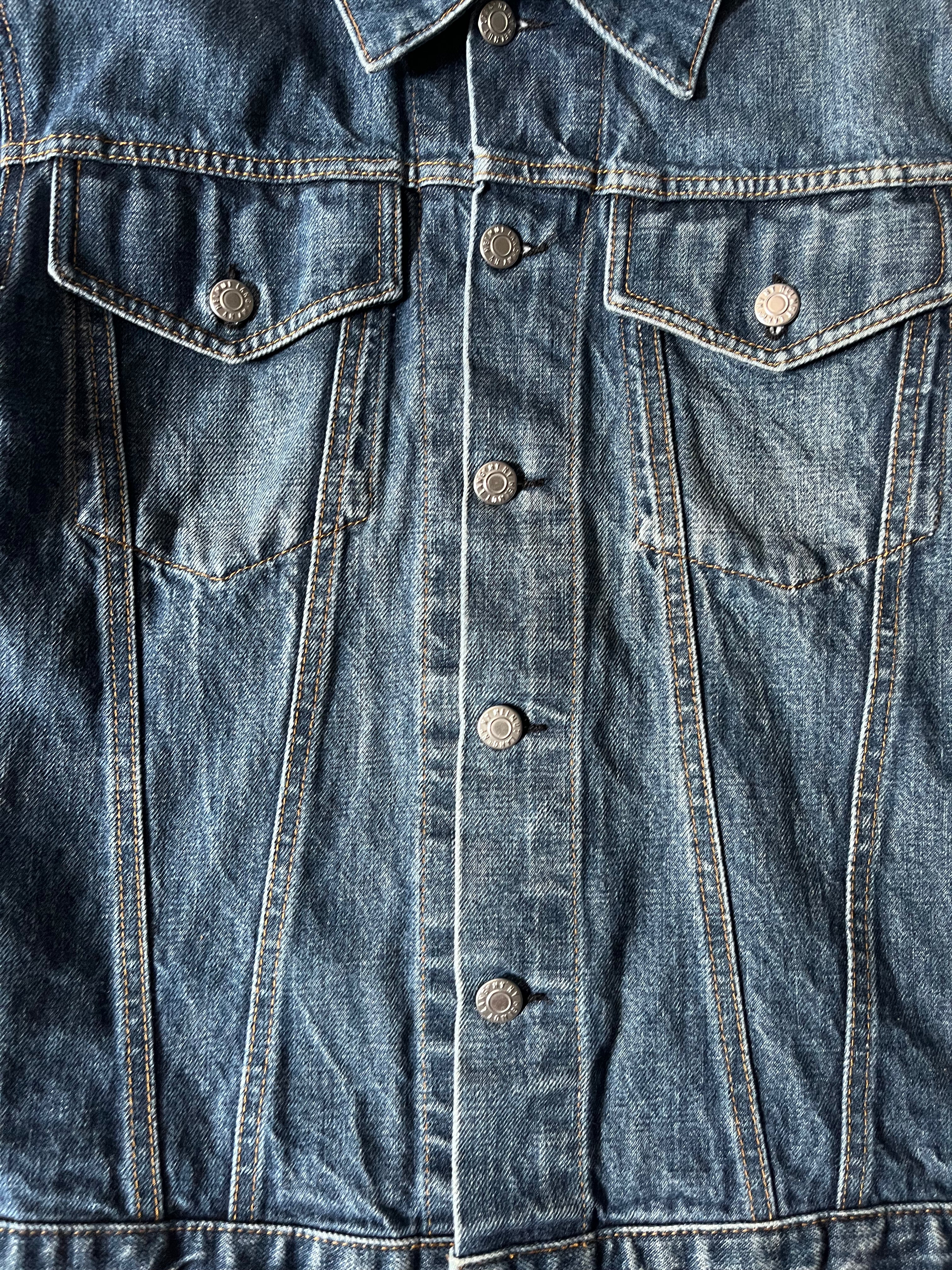2000s Helmut Lang Classic 2 Pocket Denim Jacket Blue Men - M
