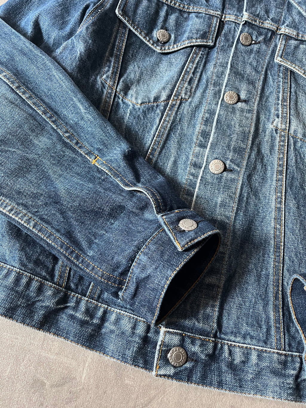 2000s Helmut Lang Classic 2 Pocket Denim Jacket Blue Men - M