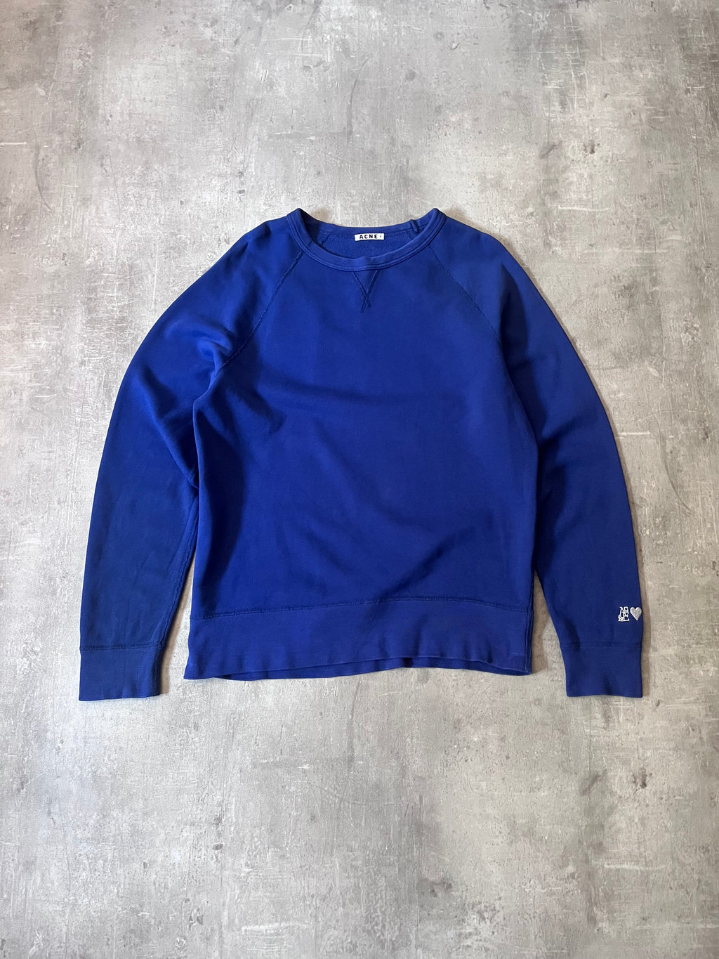 S/S 2013 Acne Studios Cape Horn Sweatshirt Blue Men - M