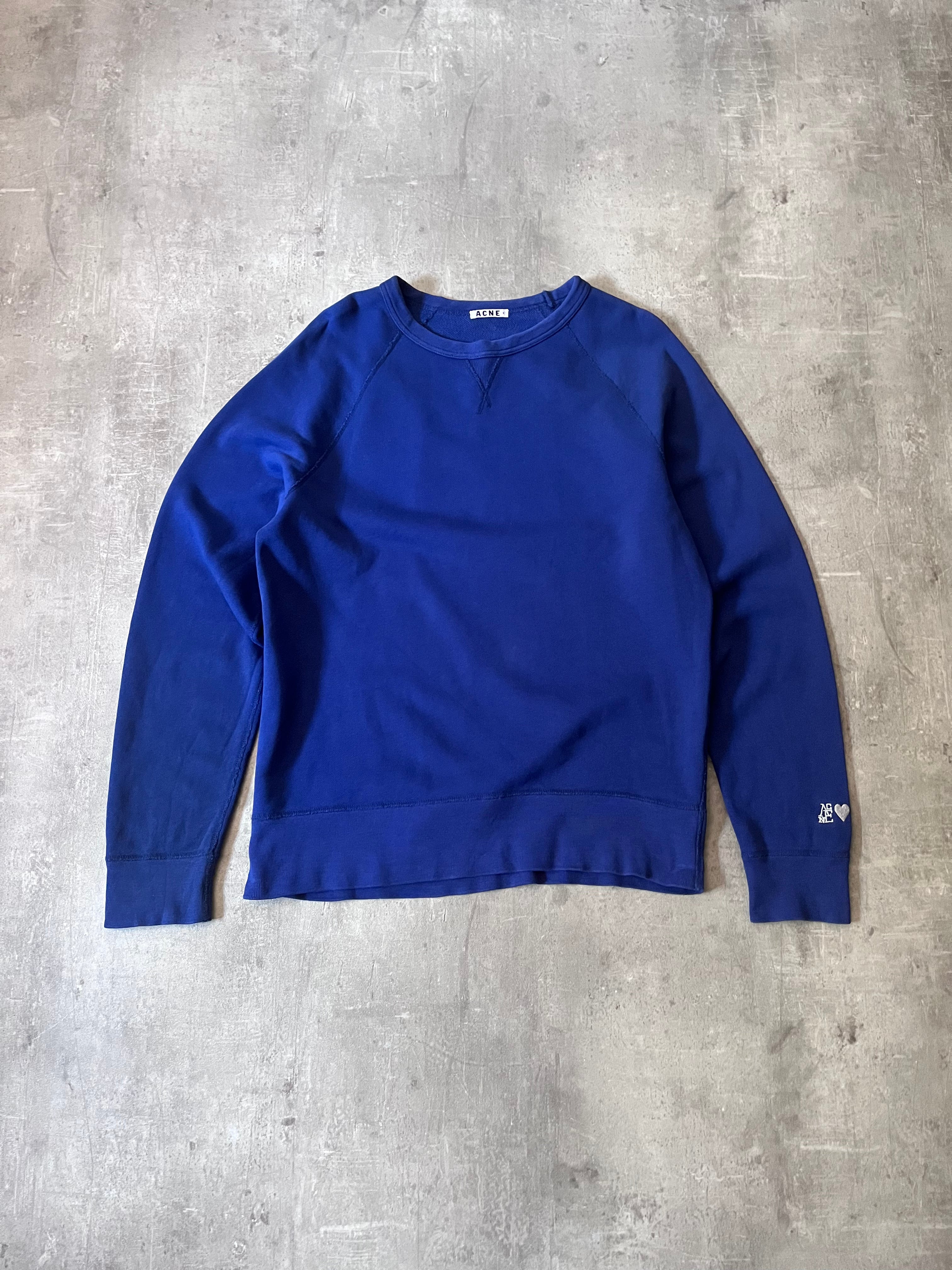 S/S 2013 Acne Studios Cape Horn Sweatshirt Blue Men - M