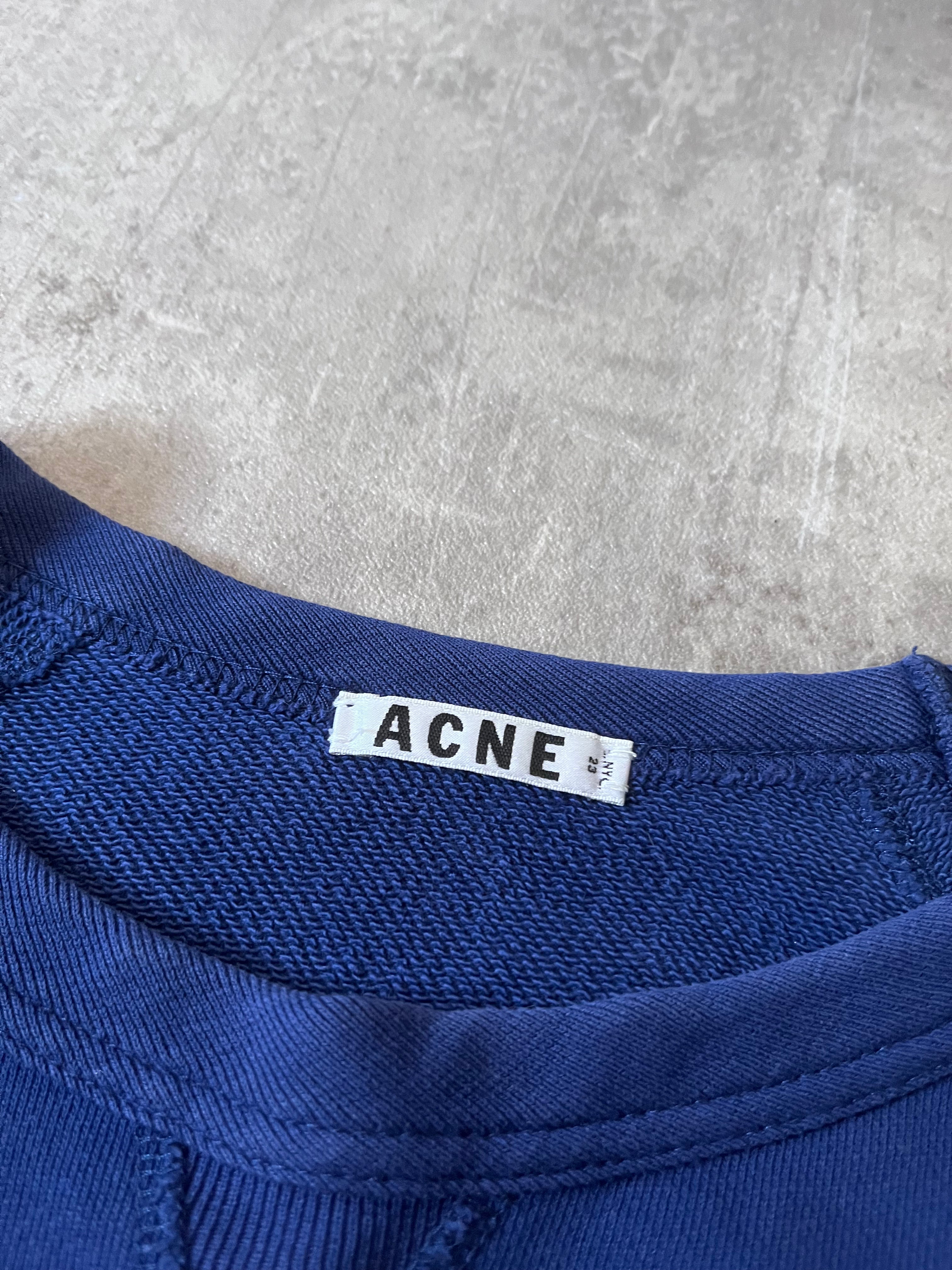 S/S 2013 Acne Studios Cape Horn Sweatshirt Blue Men - M
