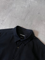 Raf Simons Geometric Patch Shirt Black Navy Men - M