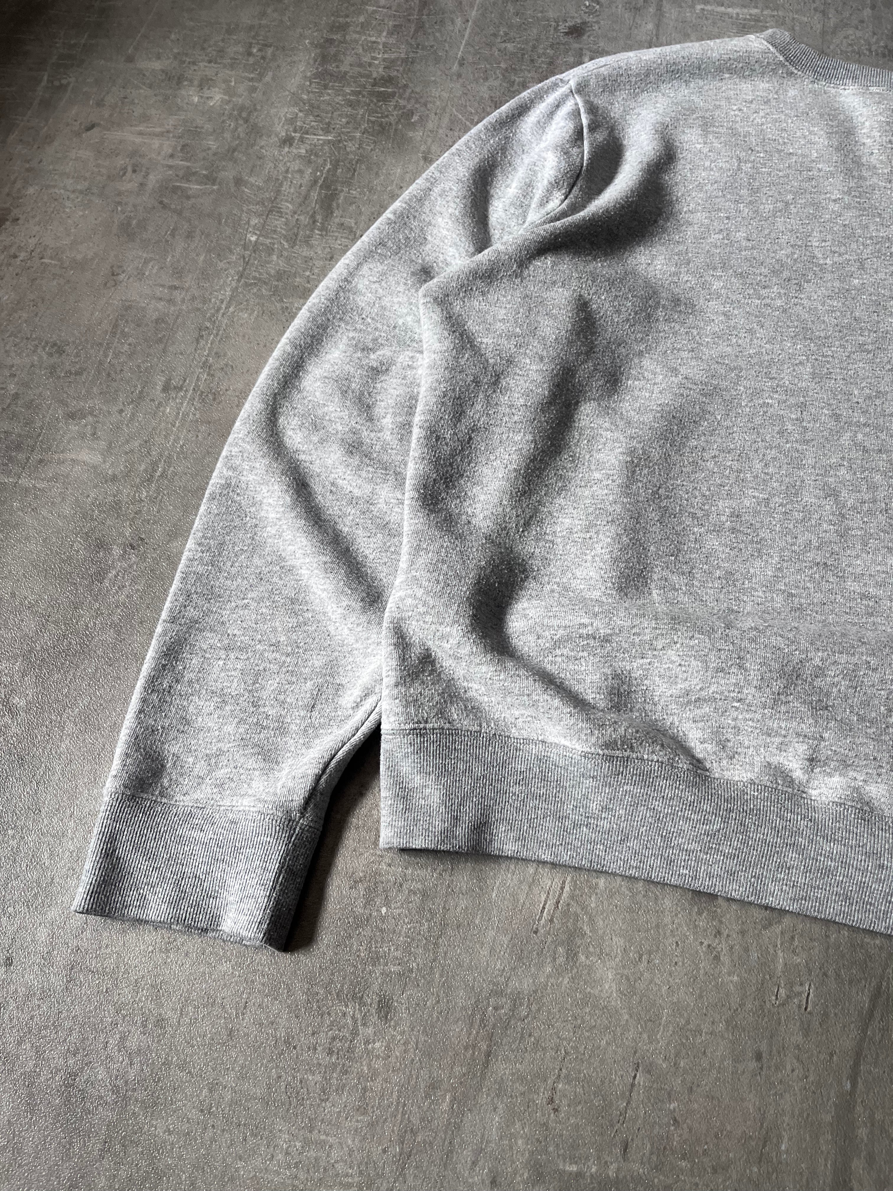 S/S 2019 Saint Laurent Paris Malibu Sweatshirt Grey Men - L