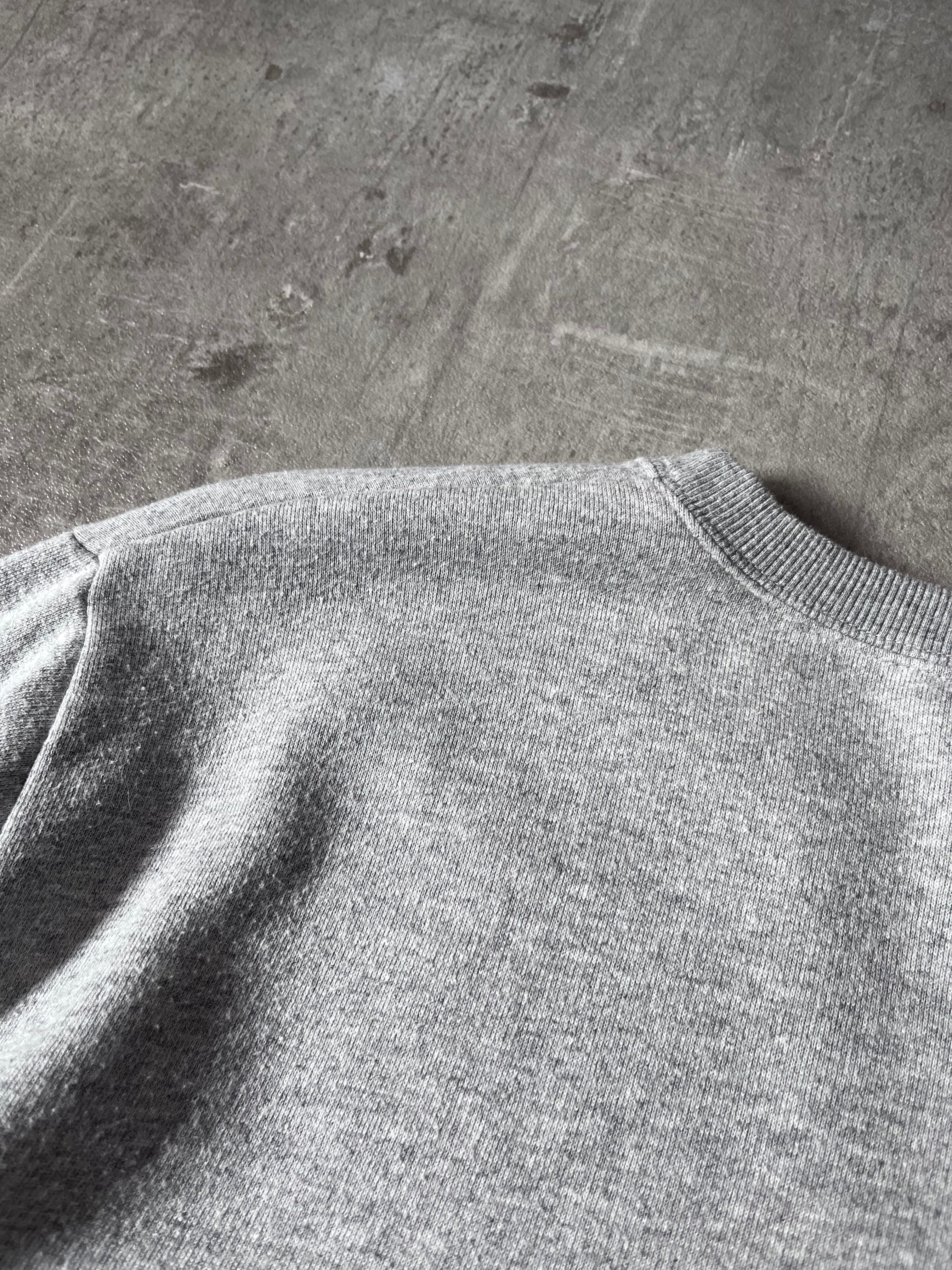 S/S 2019 Saint Laurent Paris Malibu Sweatshirt Grey Men - L