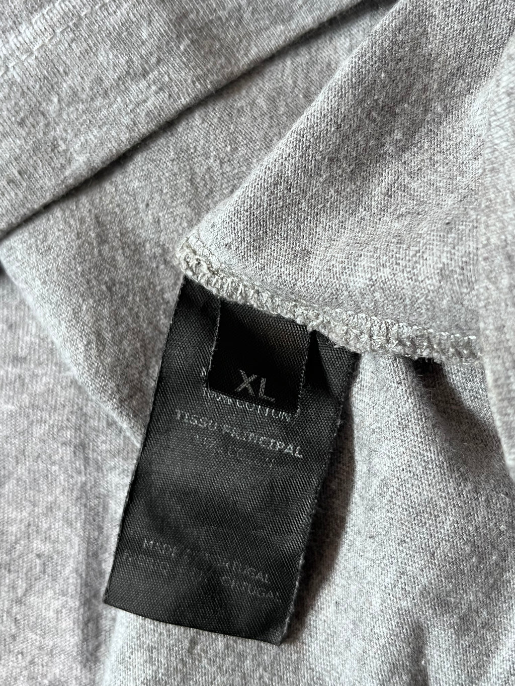 Vetements Limited Edition T-shirt Grey Men - XL