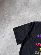 Balenciaga 7 Language T-shirt Black Men - M