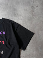 Balenciaga 7 Language T-shirt Black Men - M