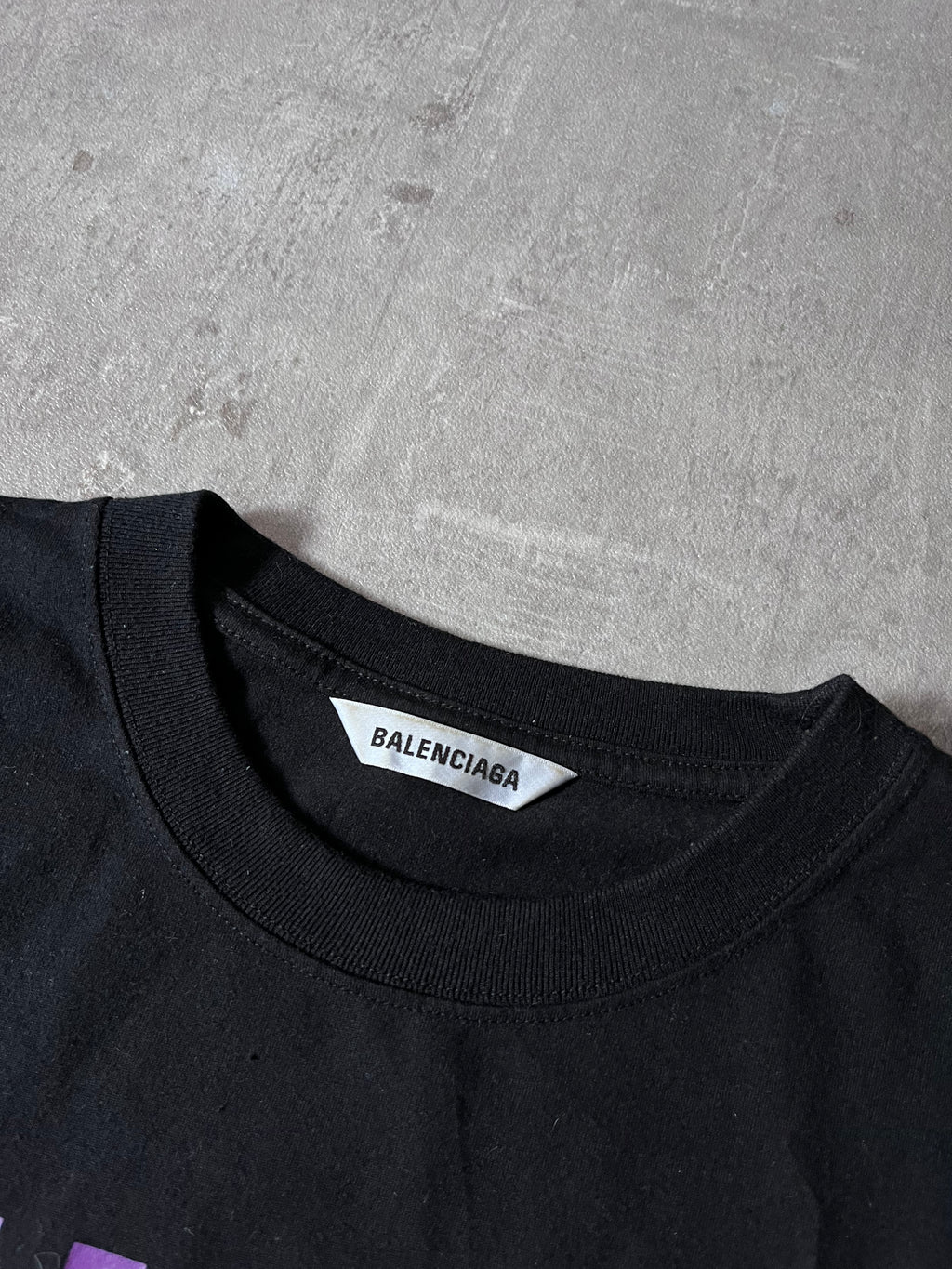 Balenciaga 7 Language T-shirt Black Men - M