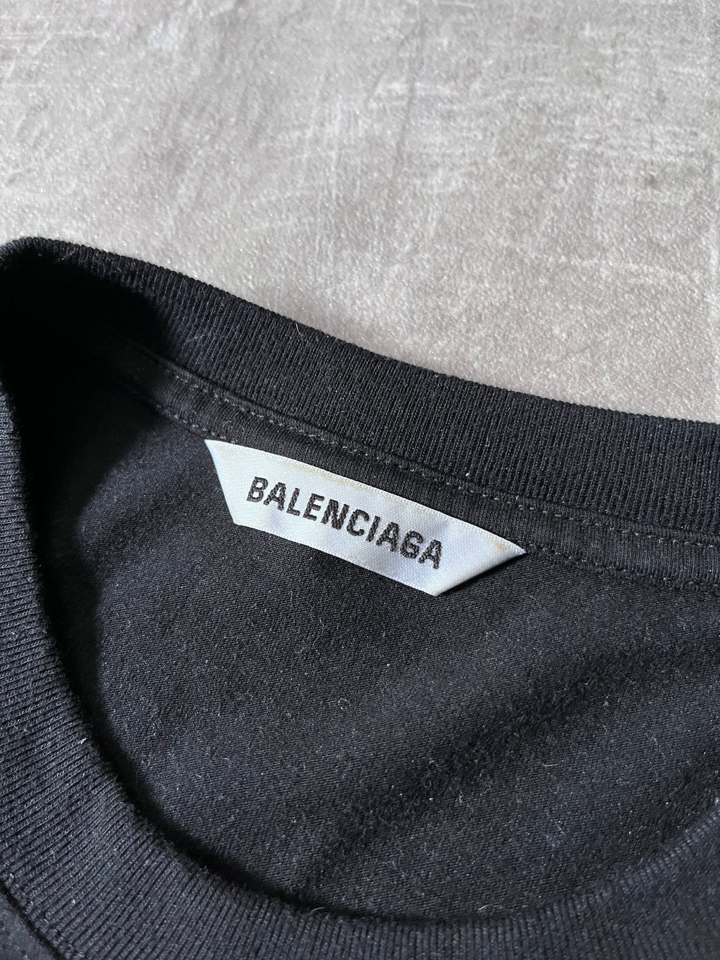 Balenciaga 7 Language T-shirt Black Men - M