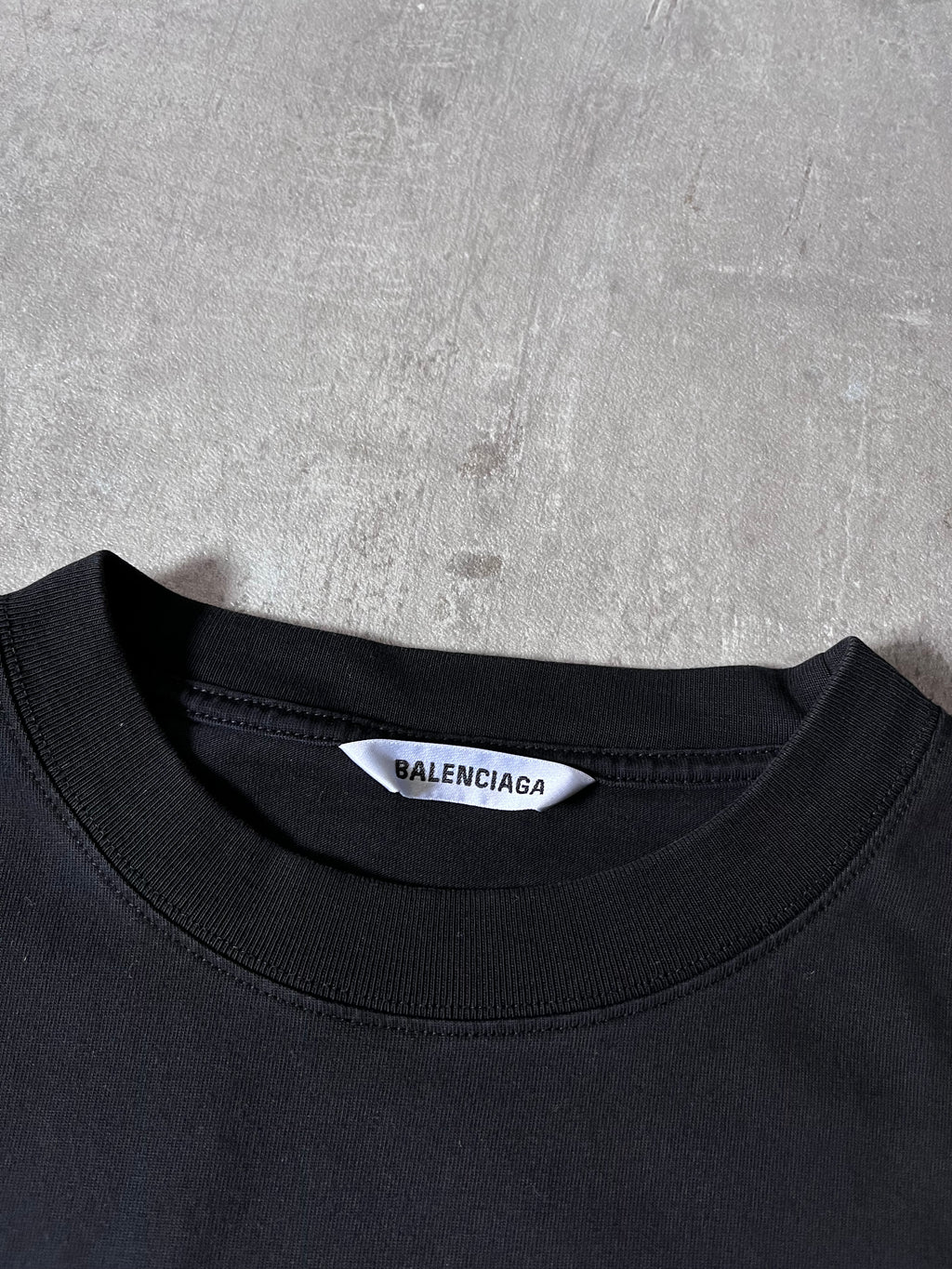 Balenciaga BB Basic Embroidered Logo T-shirt Black Men - S