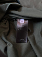 Balenciaga Caps Destroyed T-shirt Dark Green Men- XS