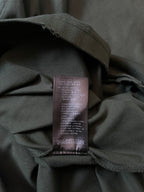 Balenciaga Caps Destroyed T-shirt Dark Green Men- XS