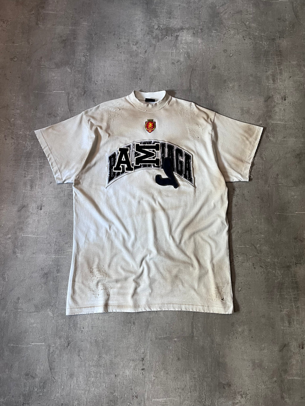 S/S 2023 Balenciaga Skater Mud Show T-shirt White Men - S