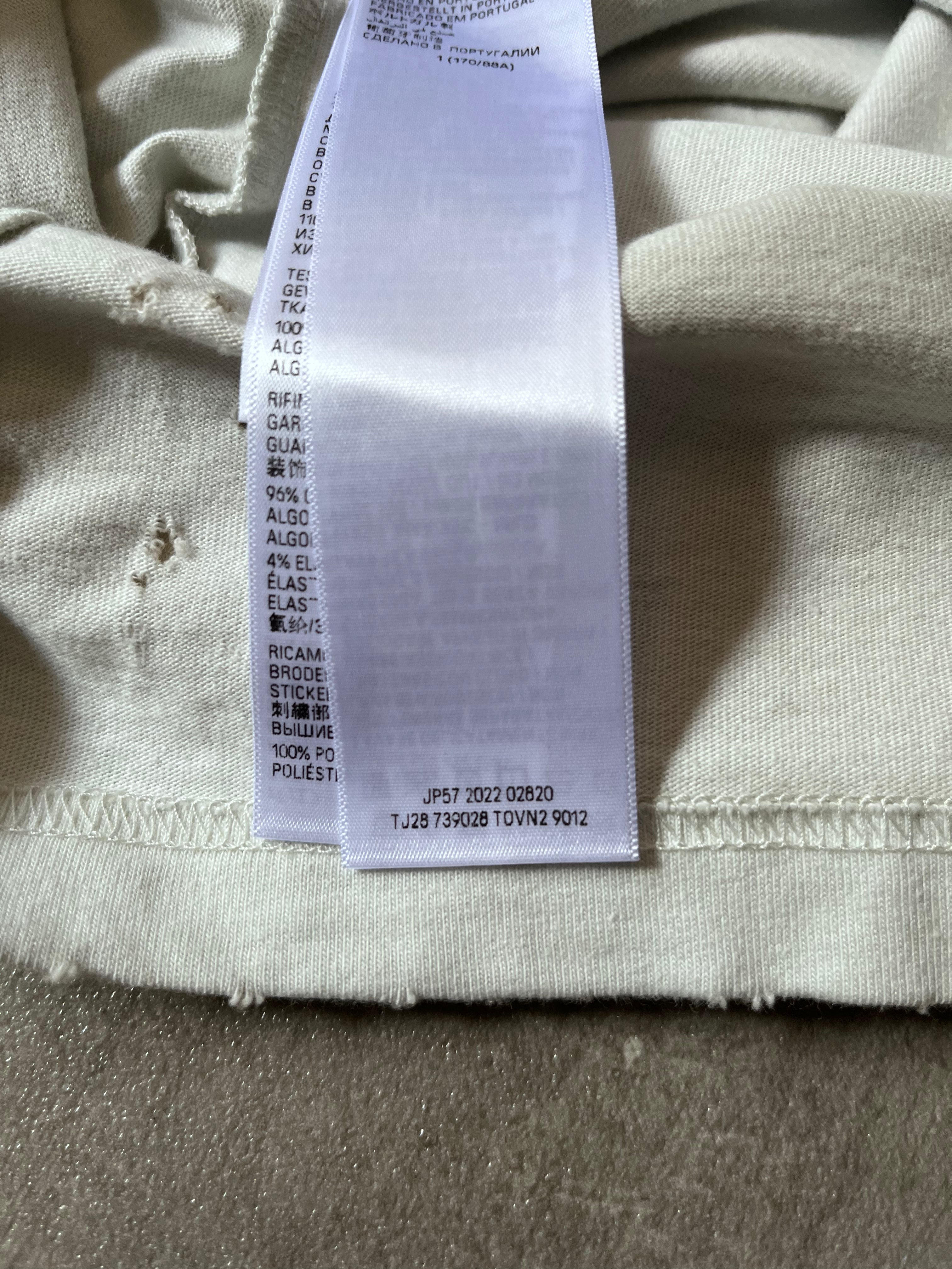 S/S 2023 Balenciaga Skater Mud Show T-shirt White Men - S