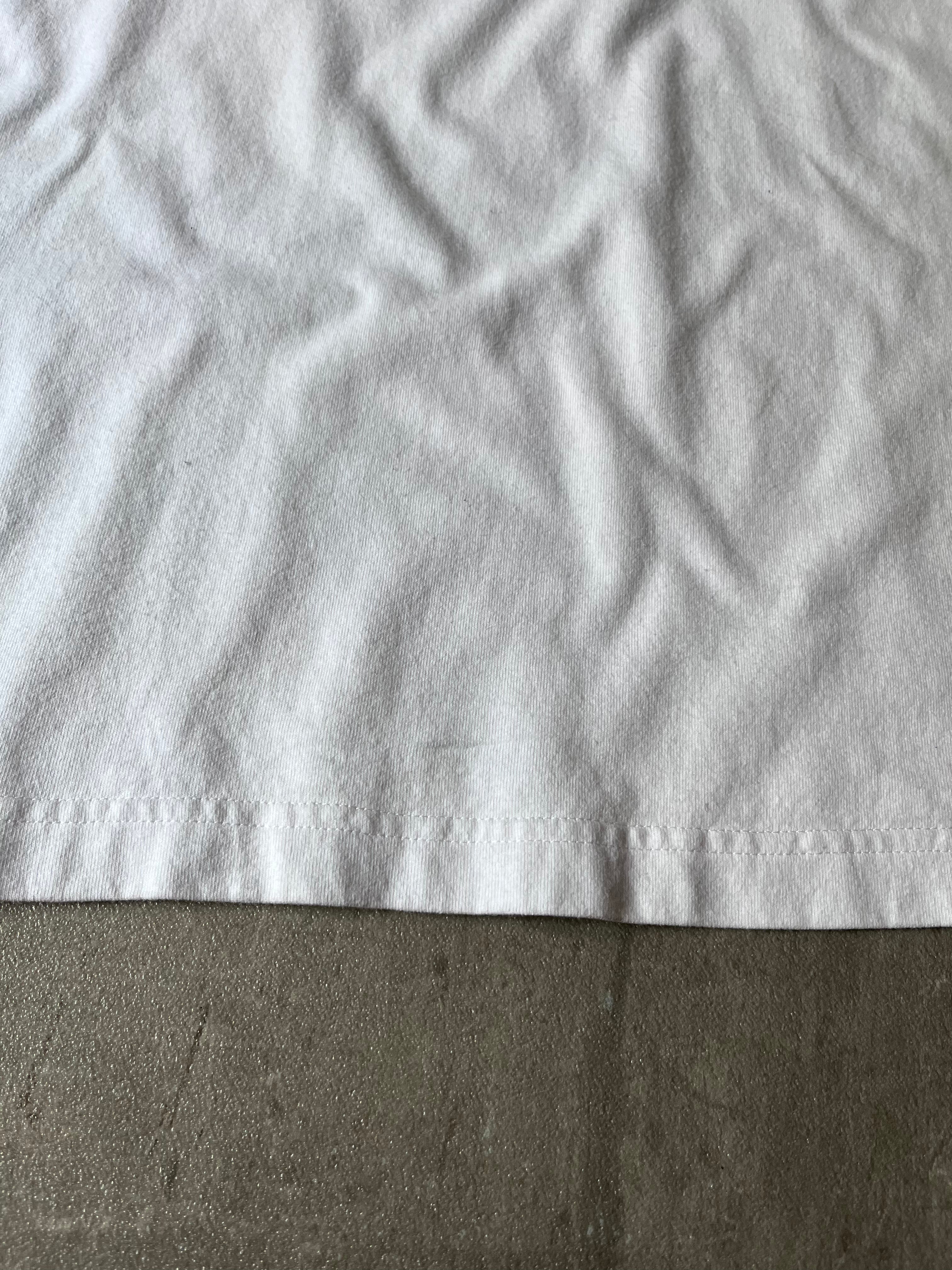 Balenciaga Lipstick Logo Print T-shirt White Men - M