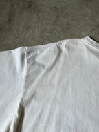 Balenciaga Lipstick Logo Print T-shirt White Men - M