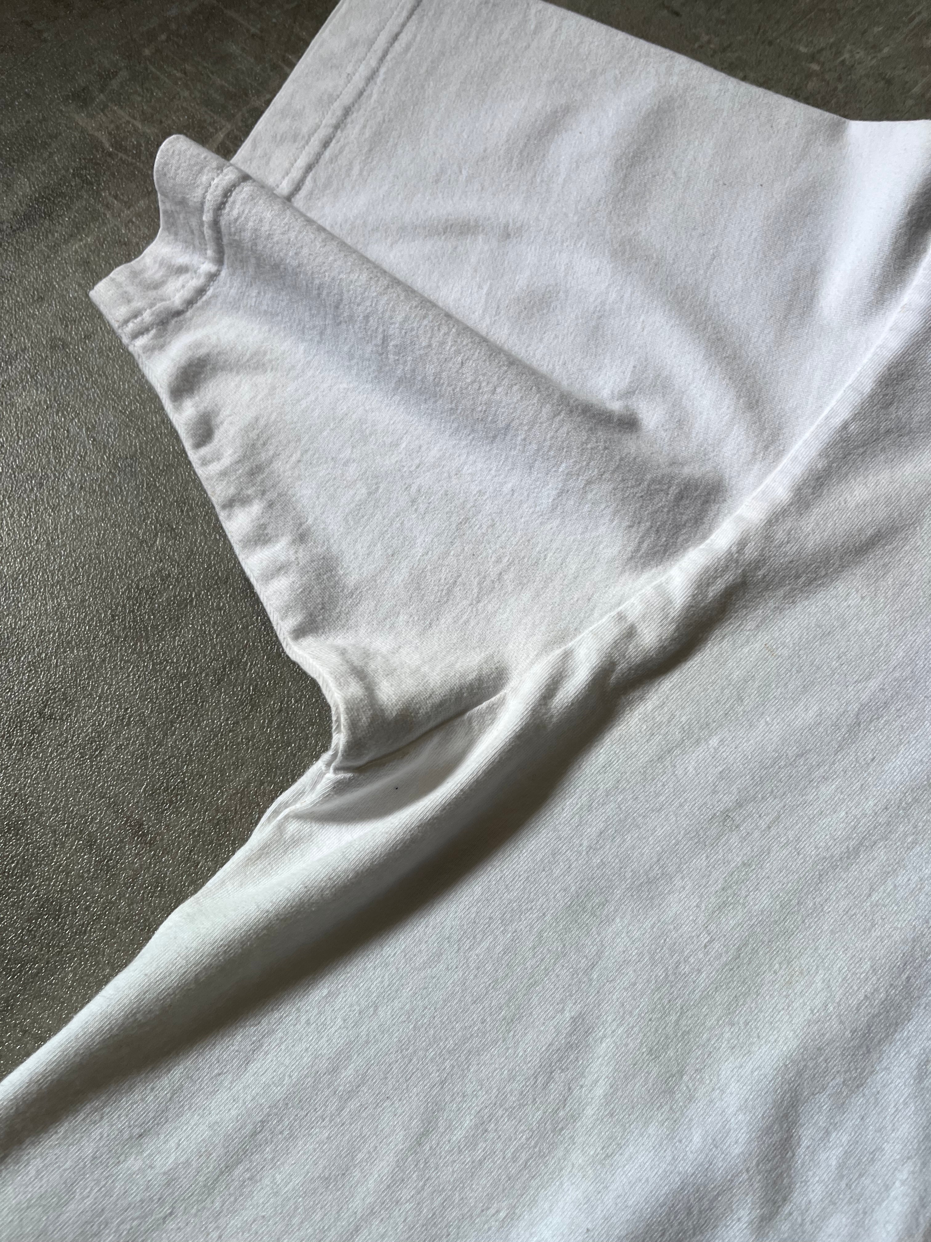 Balenciaga Lipstick Logo Print T-shirt White Men - M