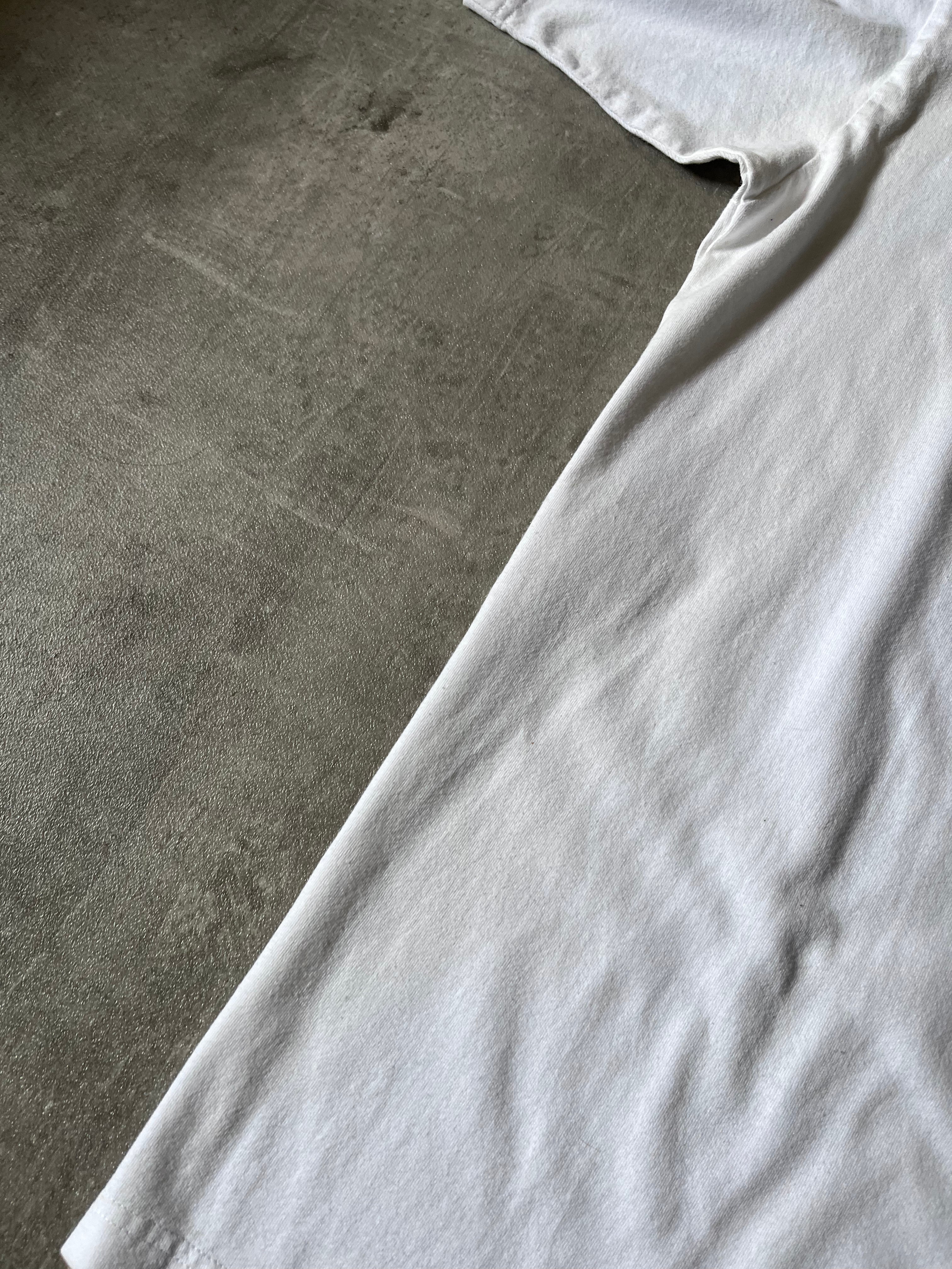 Balenciaga Lipstick Logo Print T-shirt White Men - M