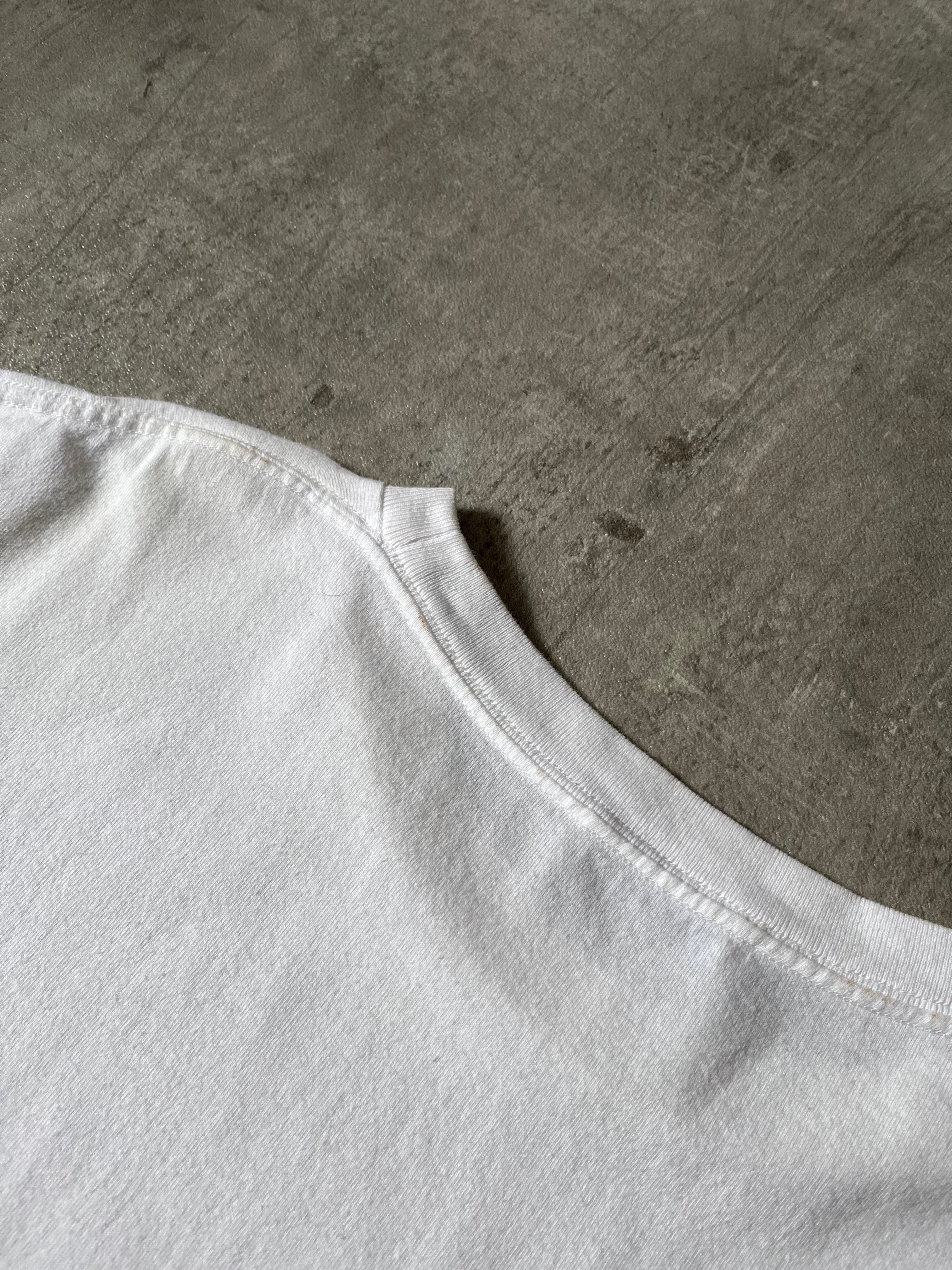 Balenciaga Lipstick Logo Print T-shirt White Men - M