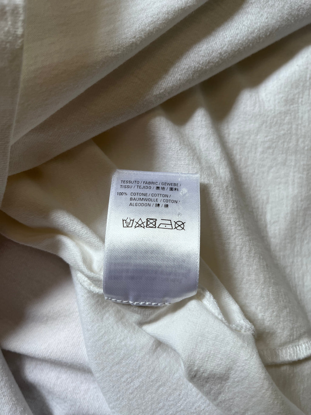 Balenciaga Lipstick Logo Print T-shirt White Men - M