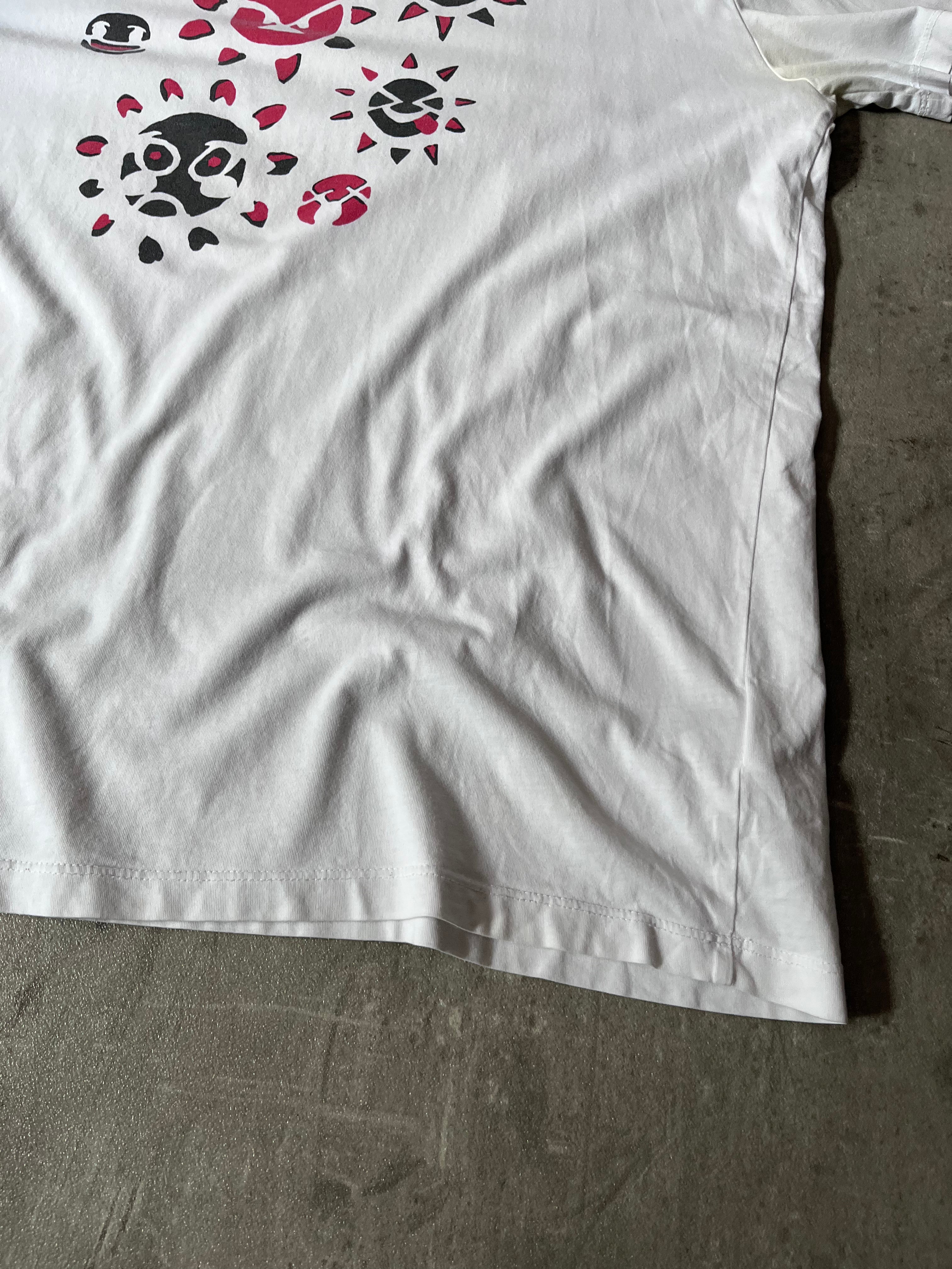 S/S 2018 Maison Margiela Emoji Suns T-shirt White Men - L