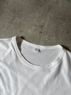 Yohji Yamamoto Line Y's Paint Stain With Logo T-shirt White Men - M