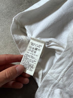 Yohji Yamamoto Line Y's Paint Stain With Logo T-shirt White Men - M