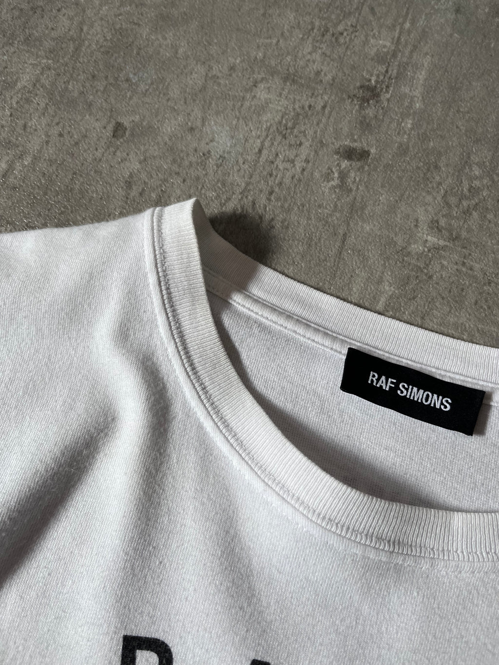 S/S 2019 Raf Simons Montreuil Paris T-shirt White Men - M