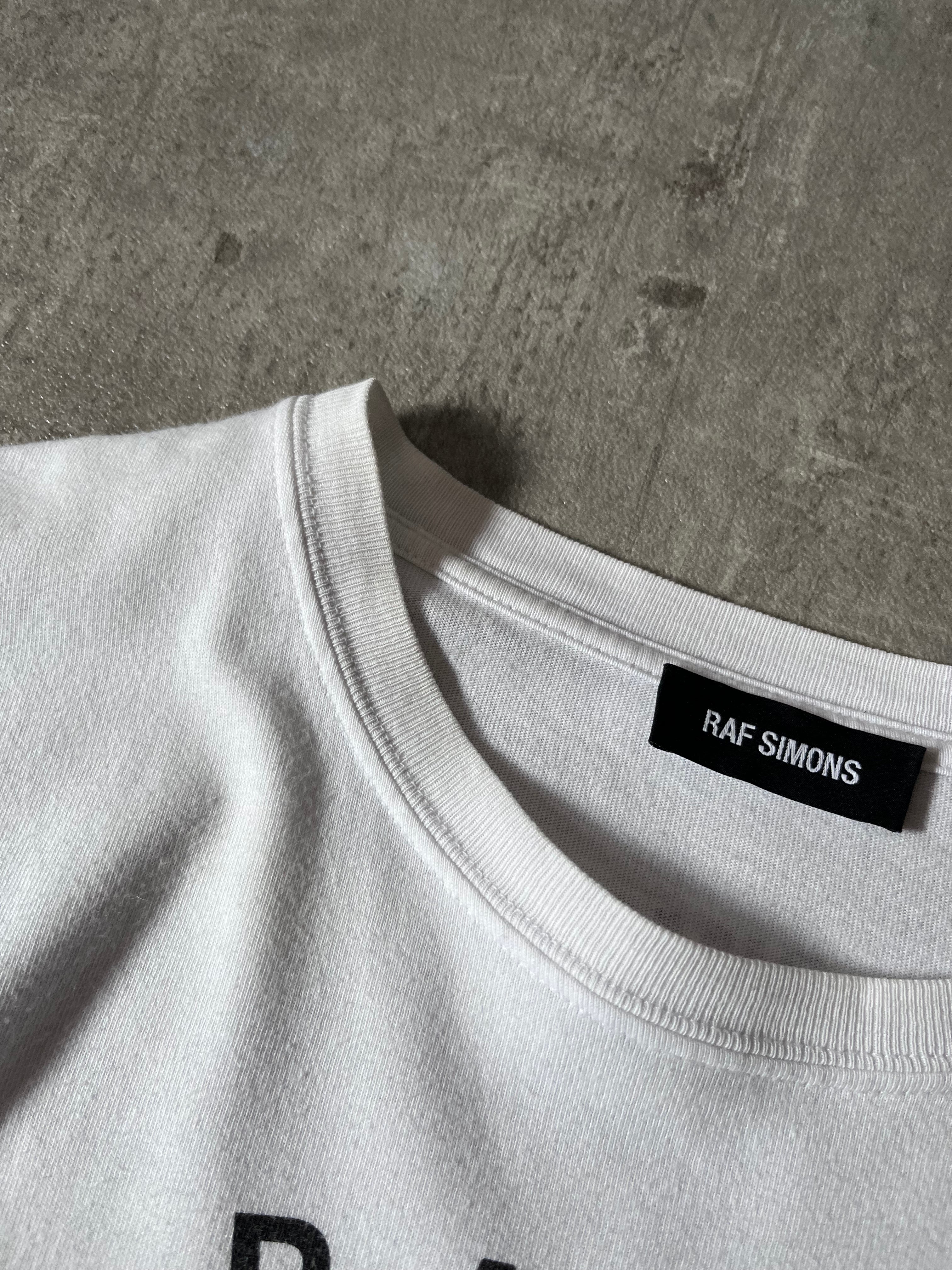 S/S 2019 Raf Simons Montreuil Paris T-shirt White Men - M