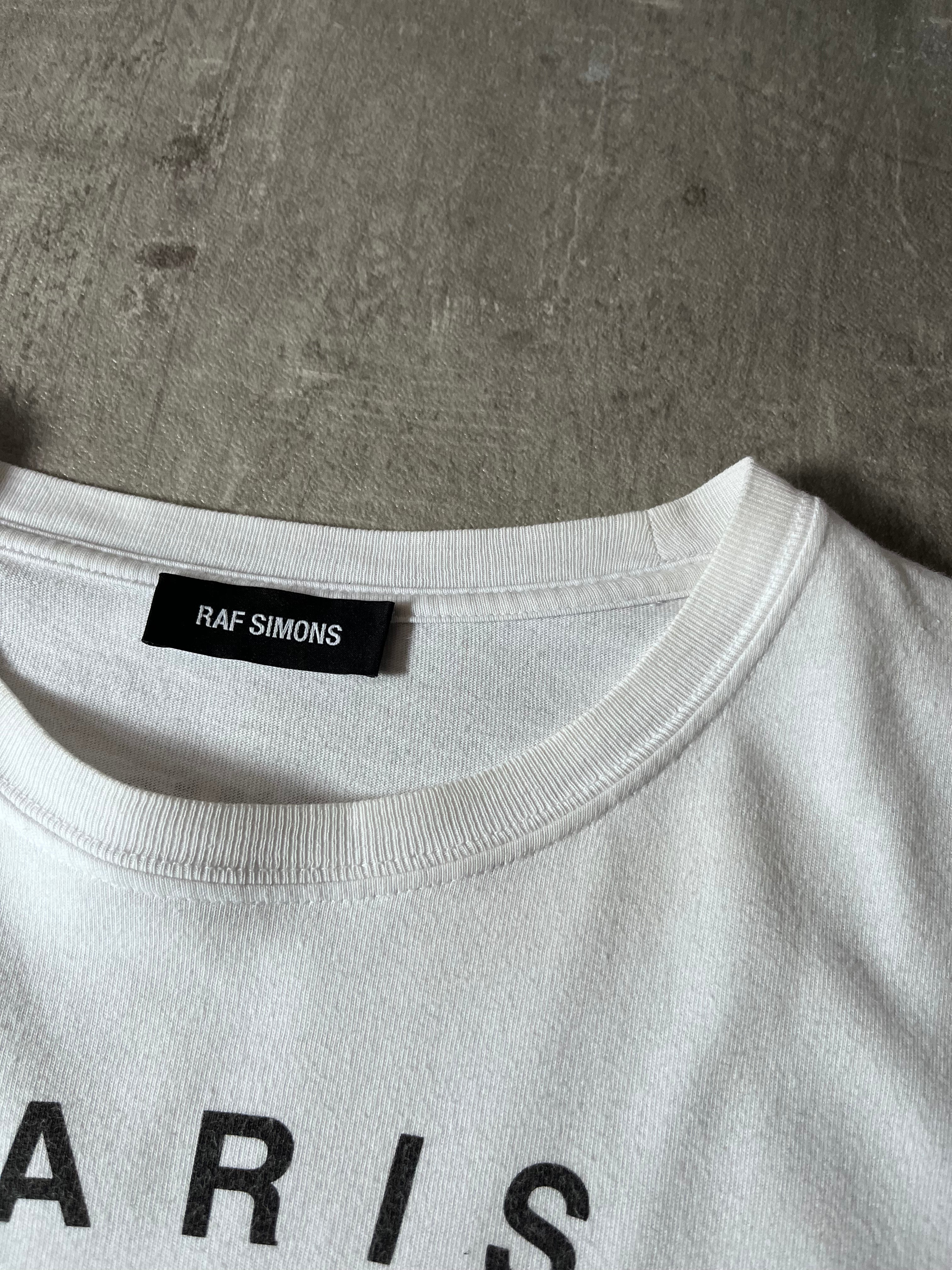 S/S 2019 Raf Simons Montreuil Paris T-shirt White Men - M