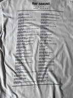 S/S 2019 Raf Simons Montreuil Paris T-shirt White Men - M