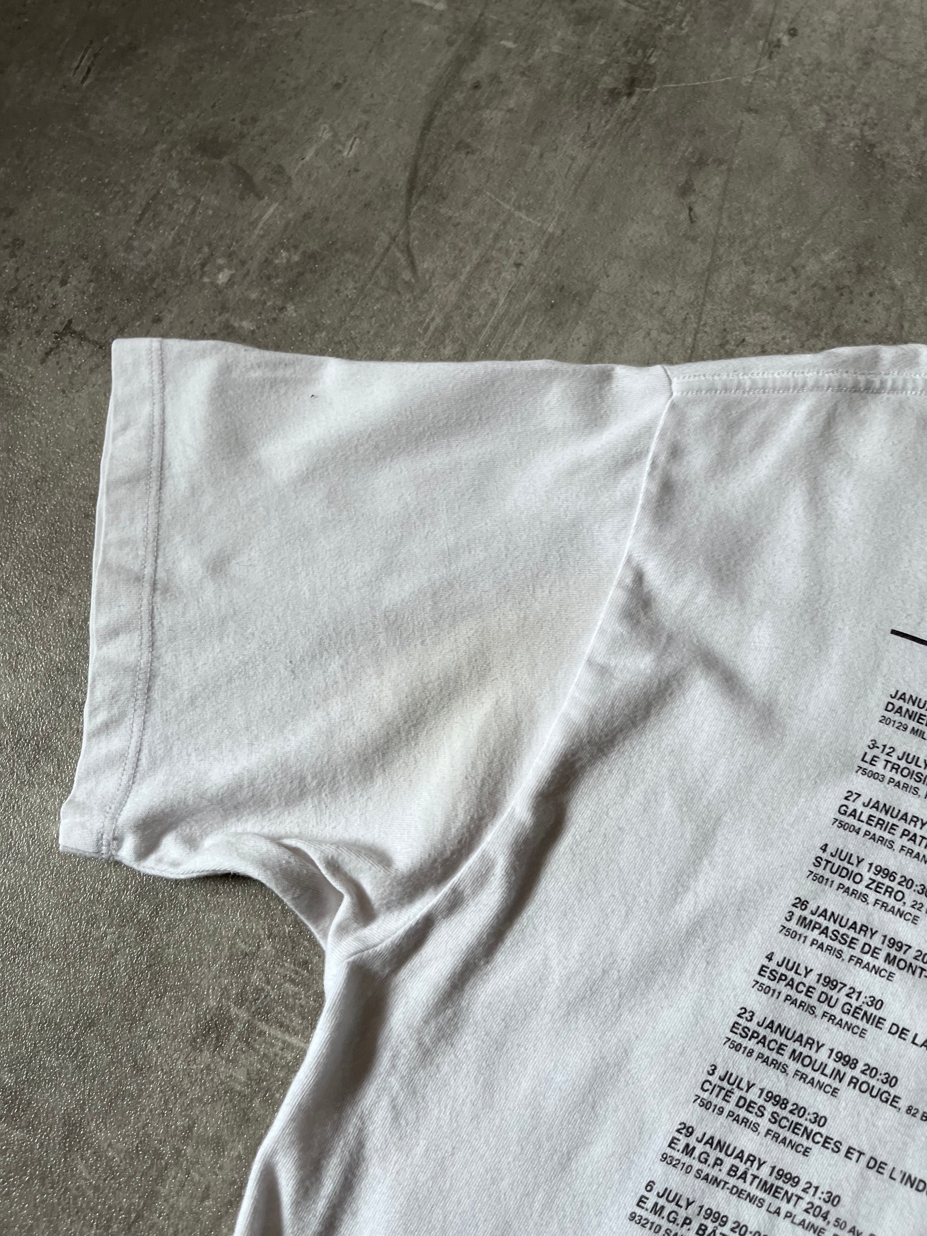 S/S 2019 Raf Simons Montreuil Paris T-shirt White Men - M