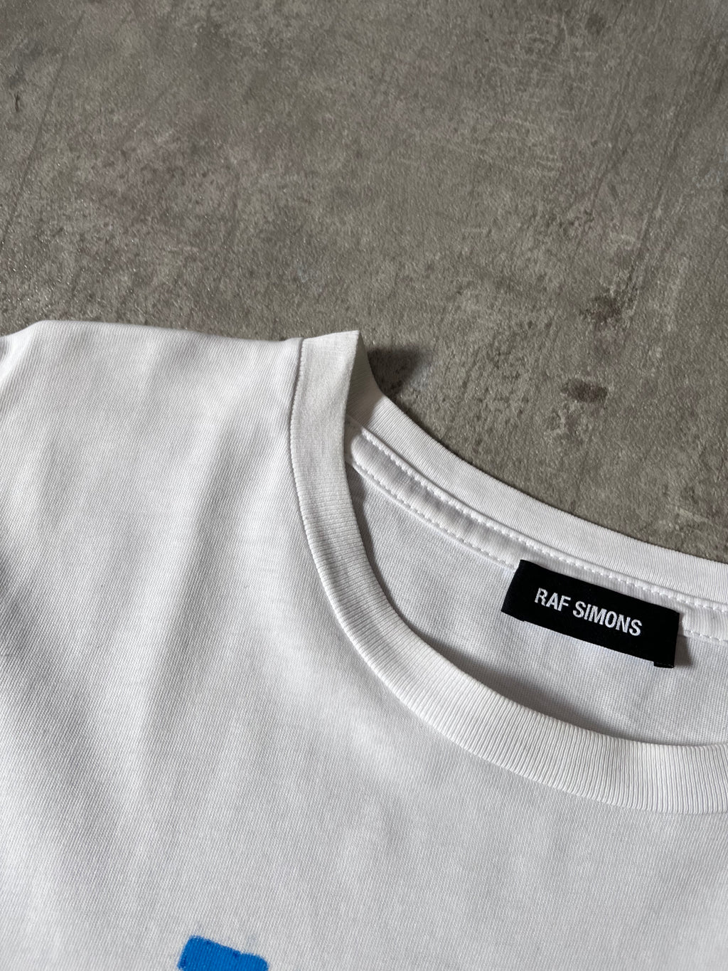 A/W 2017 Raf Simons "Thank You" T-shirt White Men - L