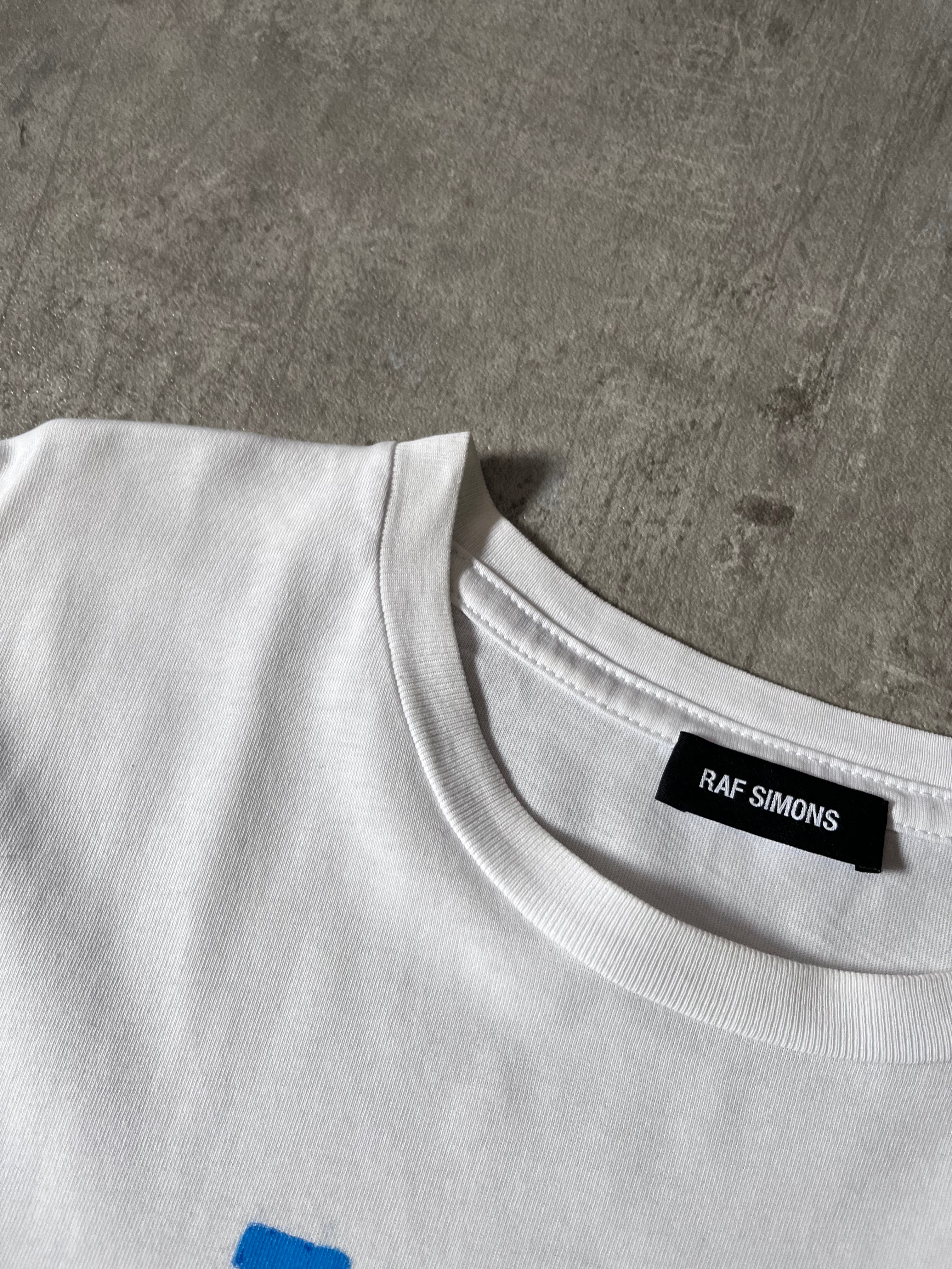 A/W 2017 Raf Simons "Thank You" T-shirt White Men - L