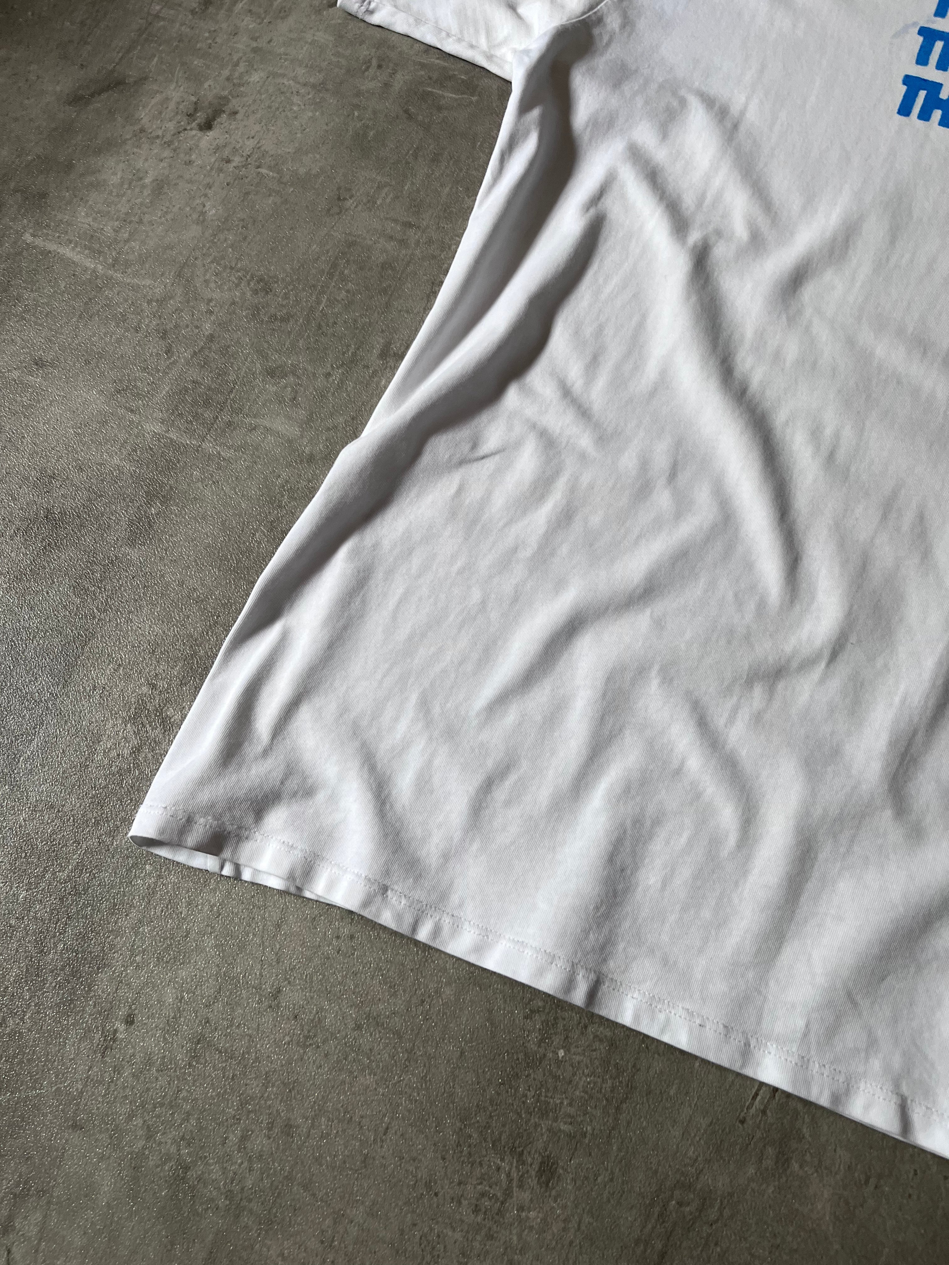 A/W 2017 Raf Simons "Thank You" T-shirt White Men - L