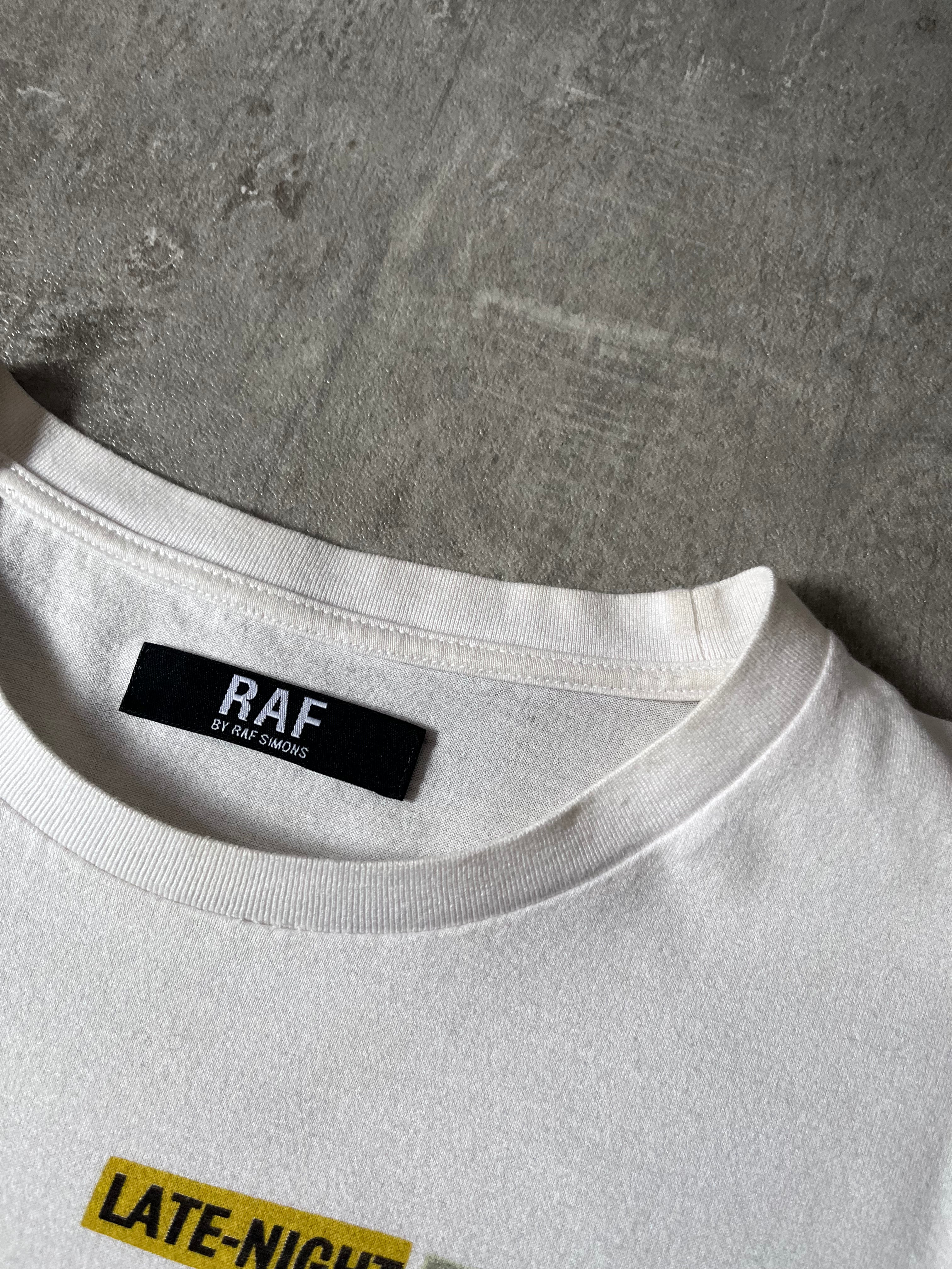 A/W 2011 Raf by Raf Simons BASS T-shirt White Men - M