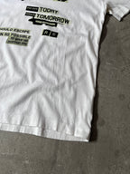 A/W 2011 Raf by Raf Simons BASS T-shirt White Men - M