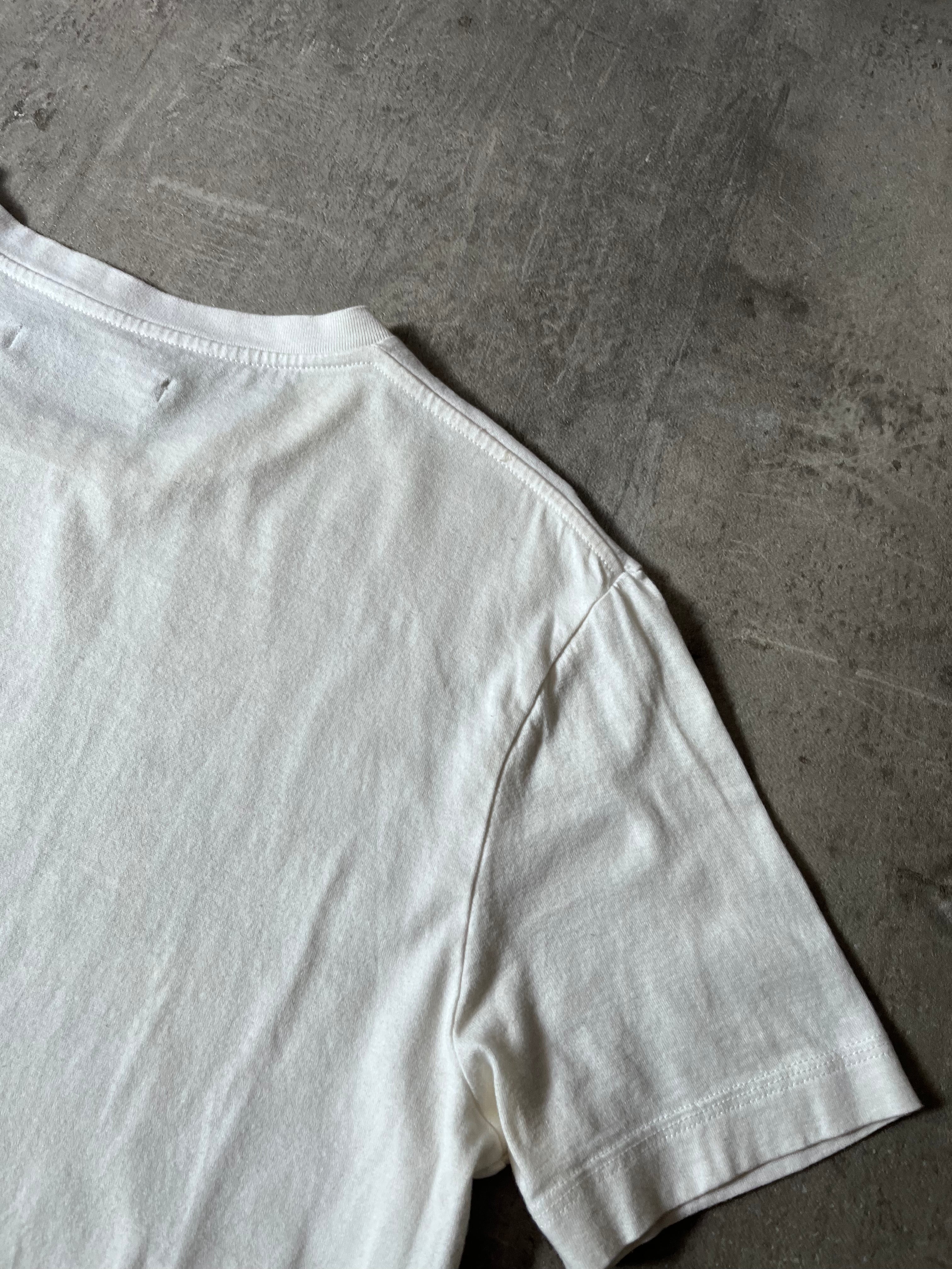 A/W 2011 Raf by Raf Simons BASS T-shirt White Men - M