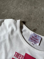 Vivienne Westwood "Trees Save Lives" T-shirt White Women - XL