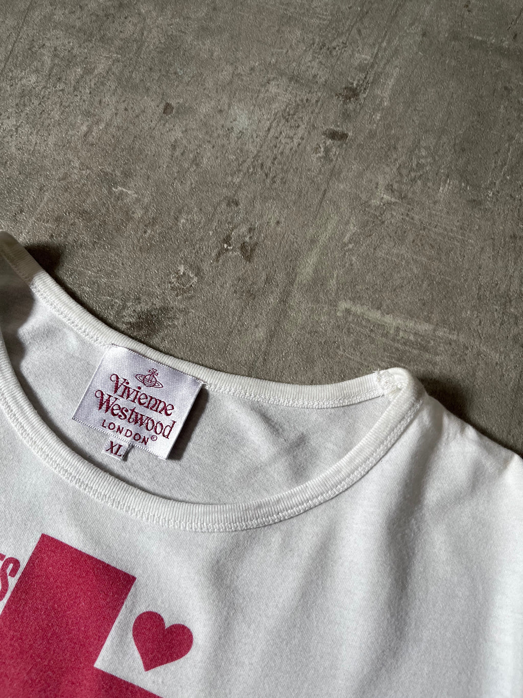 Vivienne Westwood "Trees Save Lives" T-shirt White Women - XL