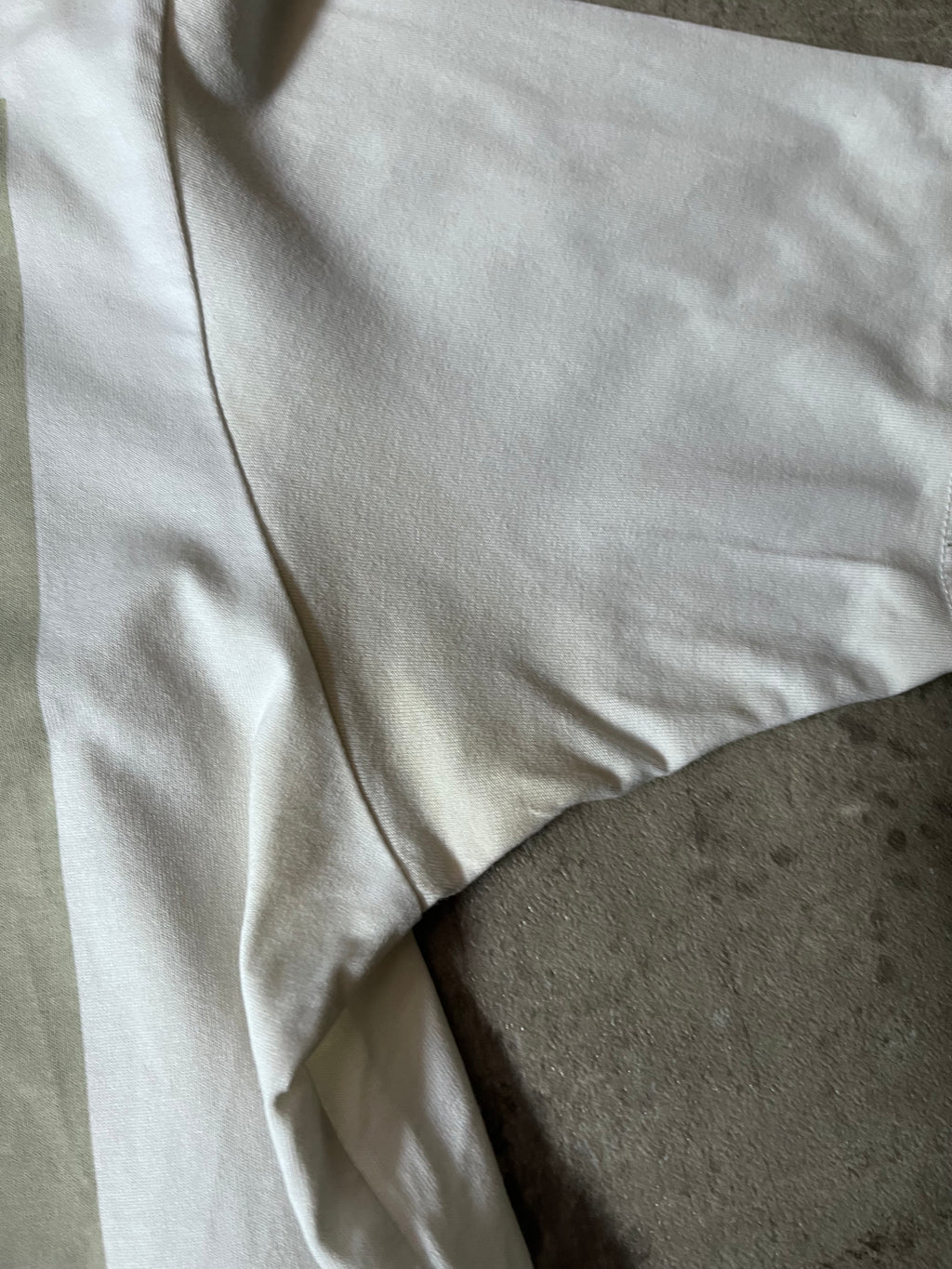 S/S 2021 Comme des Garcons Junya Watanabe Irma Blank Line T-shirt White Men - M