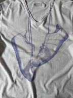 S/S 2007 Maison Margiela Trompe L'oeil GAT Print T-shirt White Men - M