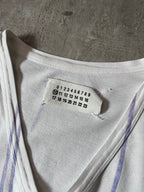 S/S 2007 Maison Margiela Trompe L'oeil GAT Print T-shirt White Men - M