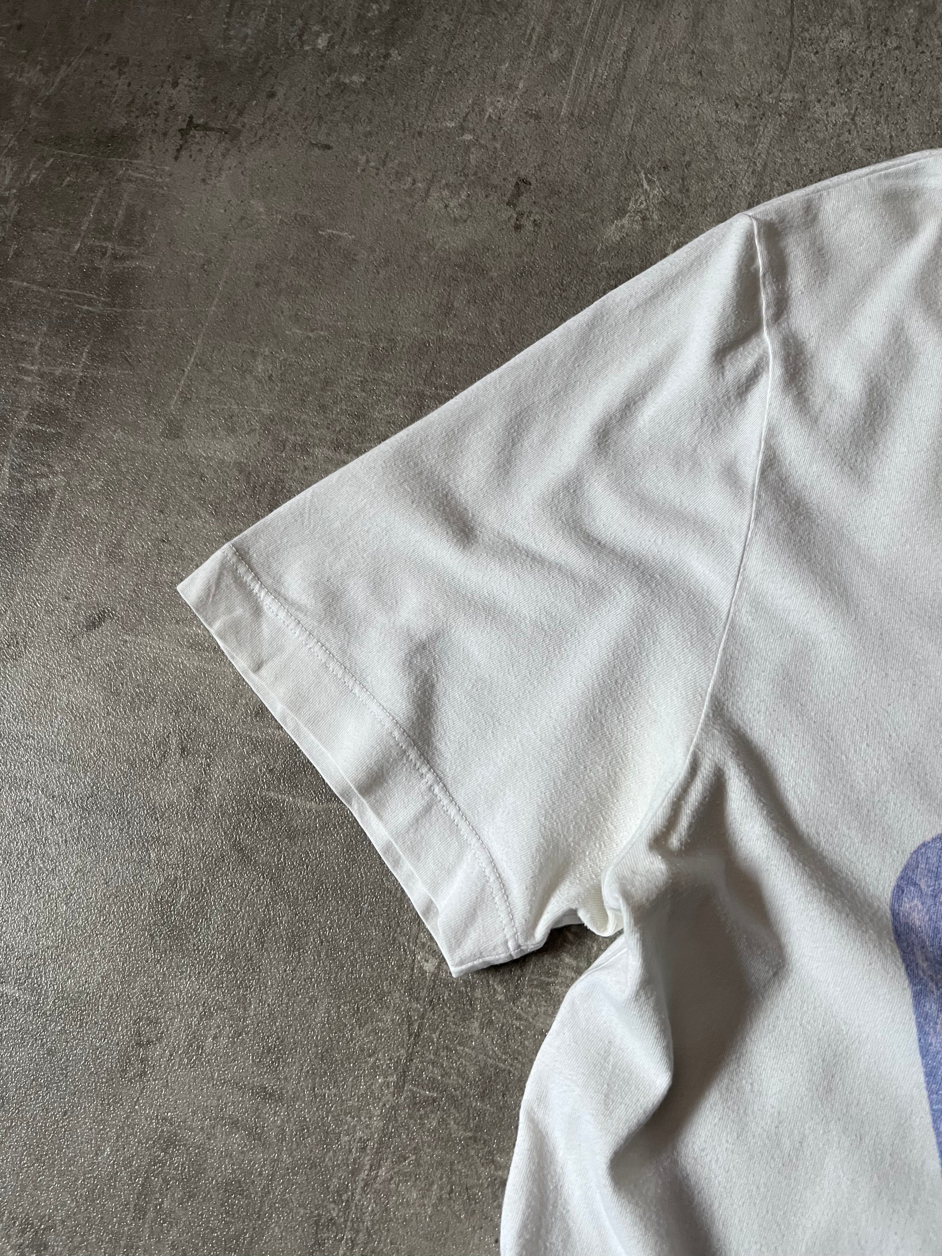 S/S 2007 Maison Margiela Trompe L'oeil GAT Print T-shirt White Men - M