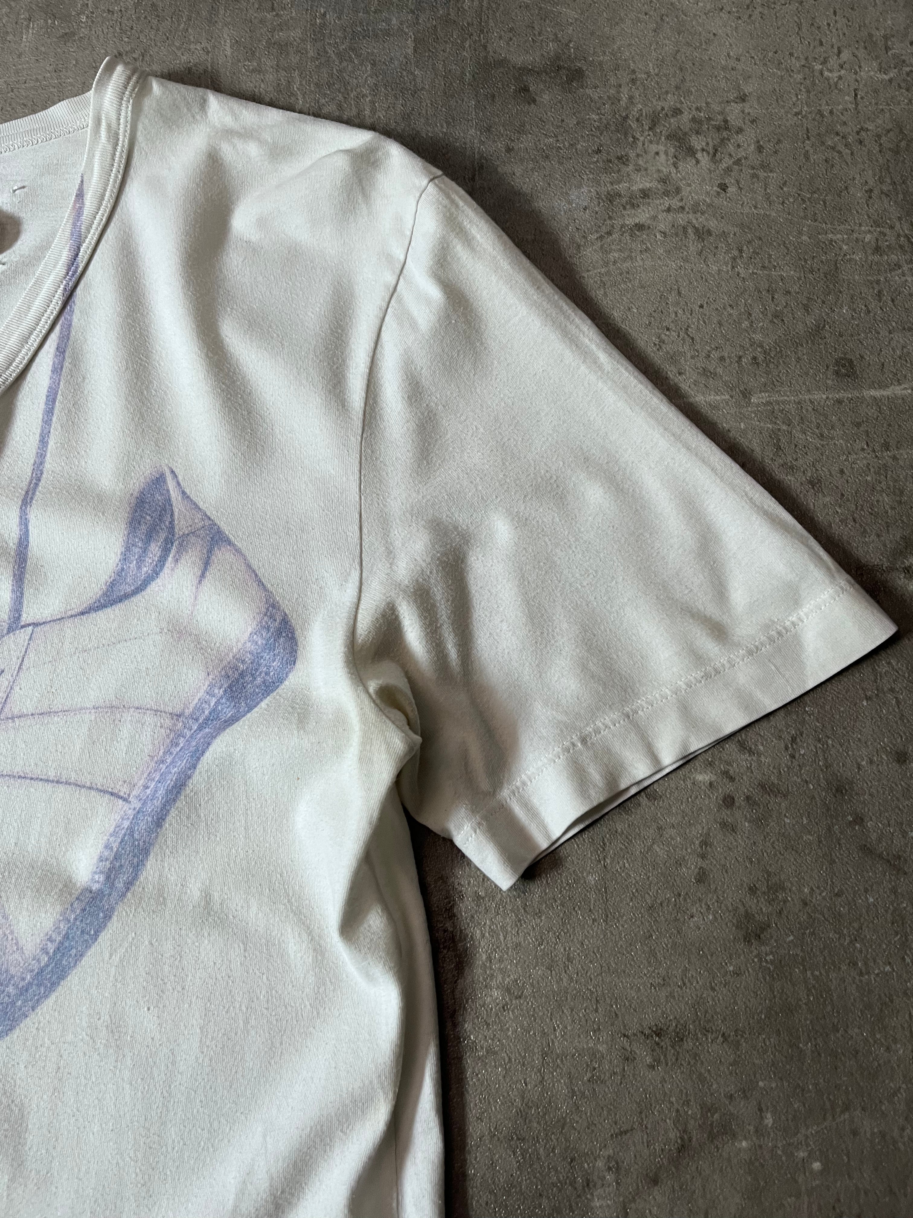 S/S 2007 Maison Margiela Trompe L'oeil GAT Print T-shirt White Men - M