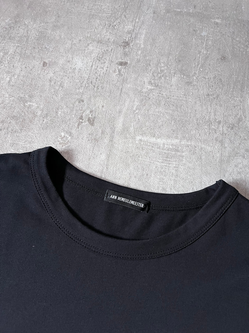 Ann Demeulemeester Handwritten Graphic T-shirt Black Men - M