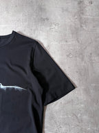 Ann Demeulemeester Handwritten Graphic T-shirt Black Men - M